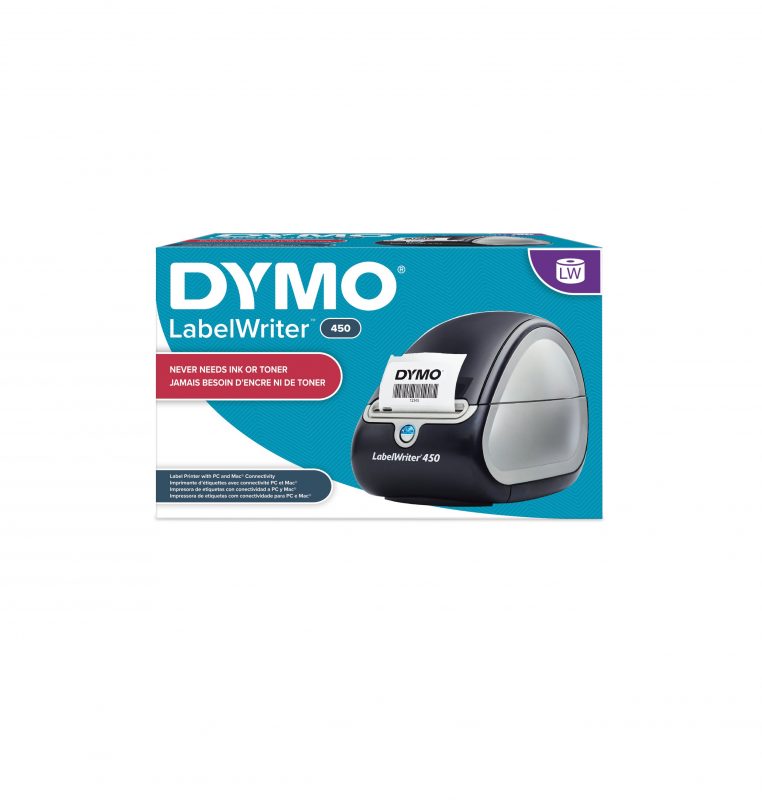 Dymo LabelWriter 450 1752264 Label Printer Black/Silver NEW